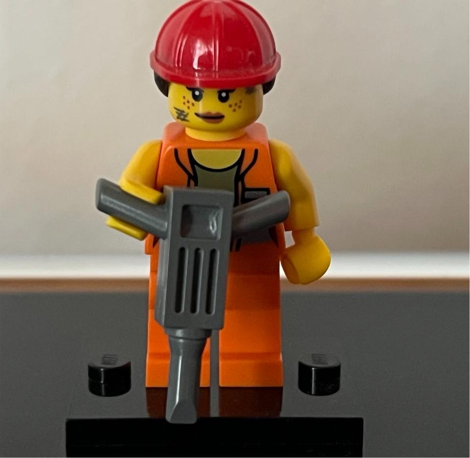 LEGO Minifiguren 71004 Serie Lego Movie / Bauarbeiter Gail Nr. 9 in Ingolstadt