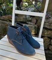 Schuhe Hush Puppies Stiefellette 38 blau Keilabsatz neu Thüringen - Weimar Vorschau