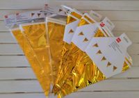 6x Wimpelkette Gold, Girlande,  Hochzeit Deko 6 Meter*neu* Bayern - Kirchenthumbach Vorschau