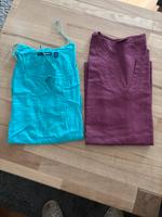 Zwei Damen Shirts Vögele Türkis kurzarm 46 lila Biaggini 44 Bayern - Marktoberdorf Vorschau