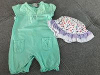 NewBorn Sommer-Strampler Spieler mit Sonnenhut Gr. 50/56 Nordrhein-Westfalen - Weeze Vorschau