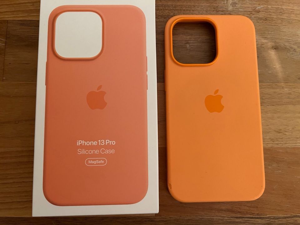 Apple IPhone 13 Pro Silicone Case MagSafe in Marigold in Hessen - Trebur, Apple  iPhone gebraucht kaufen