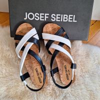 ❤️ Neu Josef Seibel Sandalette schwarz/weiß Gr. 38 Rheinland-Pfalz - Birkweiler Vorschau