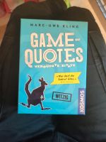 Game of Quotes Marc Uwe Kling Hessen - Marburg Vorschau