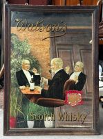 Antiker Spiegel mit Whisky Motiv - ca. 100 cm x 75 cm Wiesbaden - Biebrich Vorschau