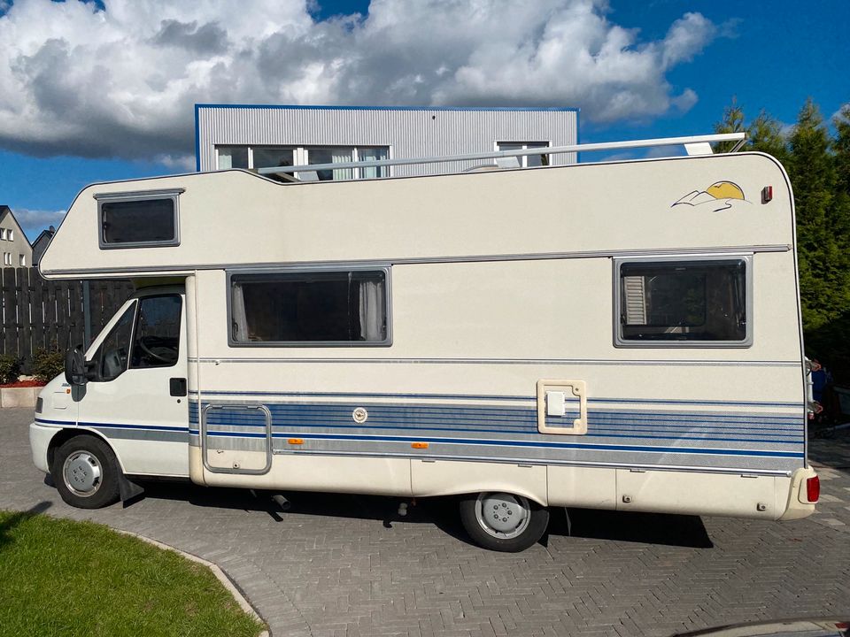 Wohnmobil Alkoven TEC Rotec 640 Z auf Fiat Ducato 230 in Oberhausen