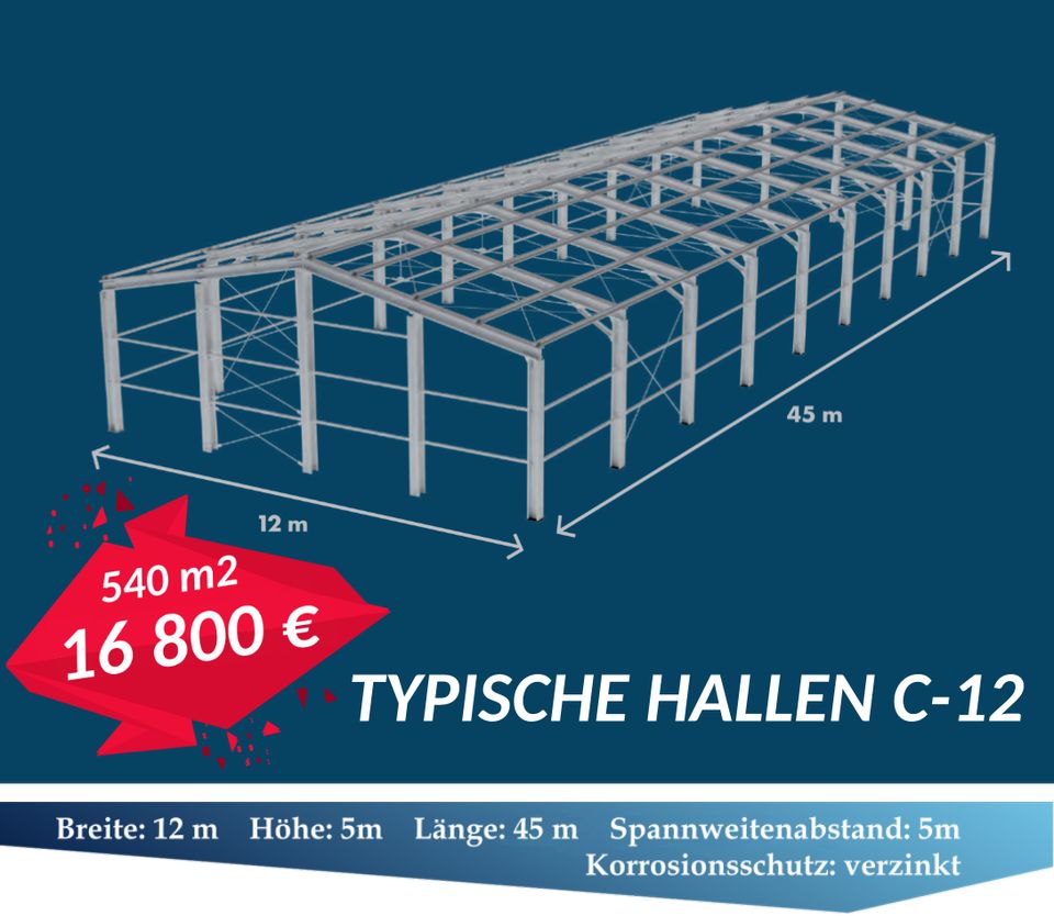 WASCHANLAGEN, KALTGEFORMTE VERZINKTE STAHLKONSTRUKTION, CONTAINER in Flörsheim am Main