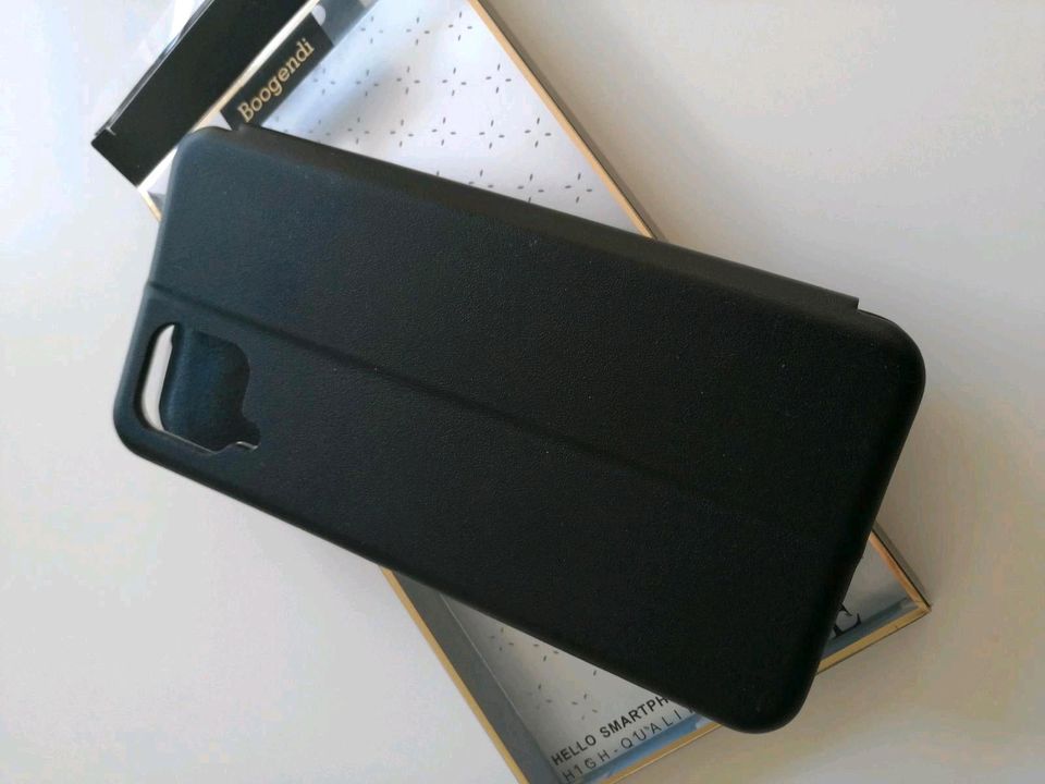 Samsung Galaxy A12 Bookcover Case Hülle Zubehör in Crossen an der Elster