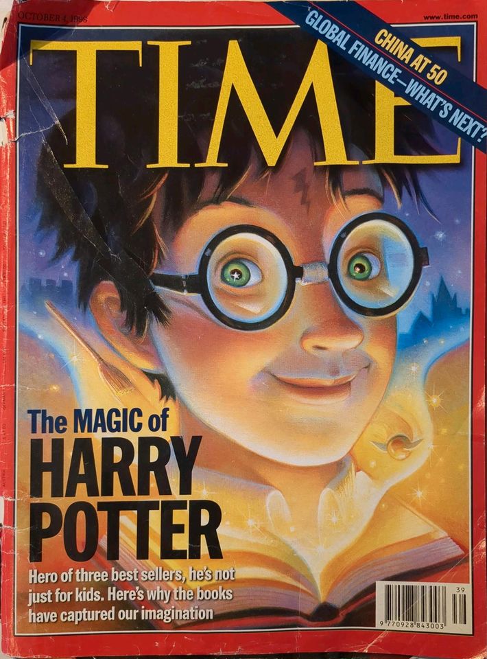 Original Time Magazin, Ausgabe "Harry Potter", 10/1999 in Erlangen