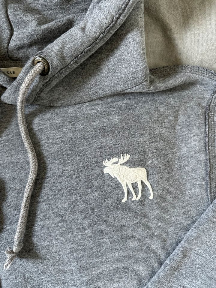 Abercrombie & Fitch Hoodie Grau L Herren in Essen