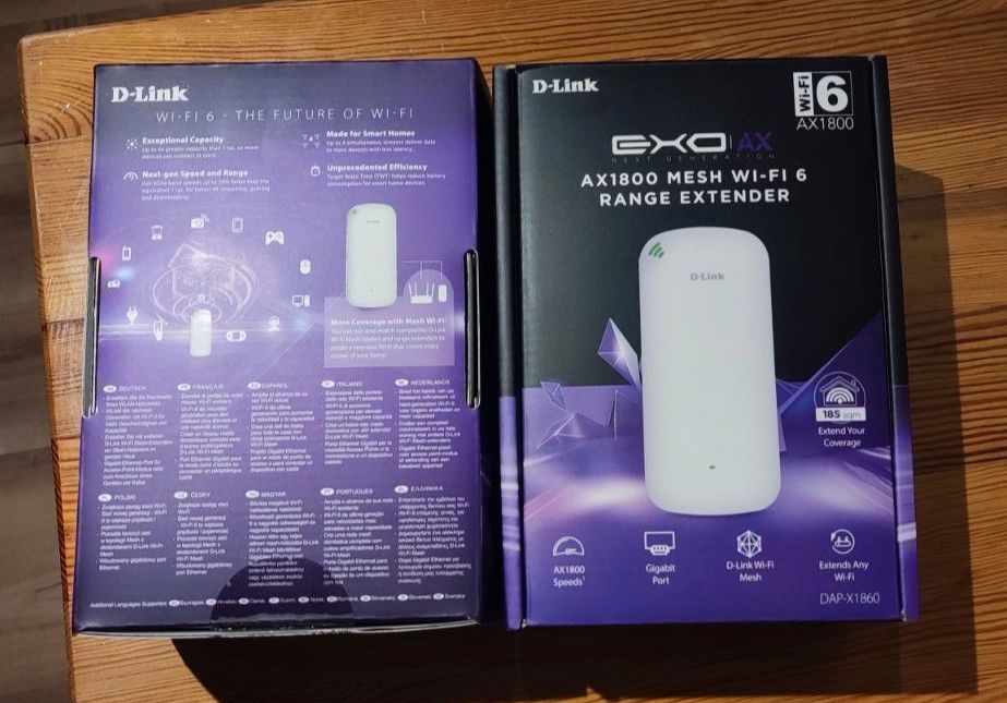 2mal D-LINK AX1800 Mesh Wi-Fi 6 Range Extender in Herxheim b. Landau/Pfalz