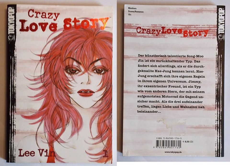 Crazy Love Story 1 Manga Manhwa Romance Drama in Raubling