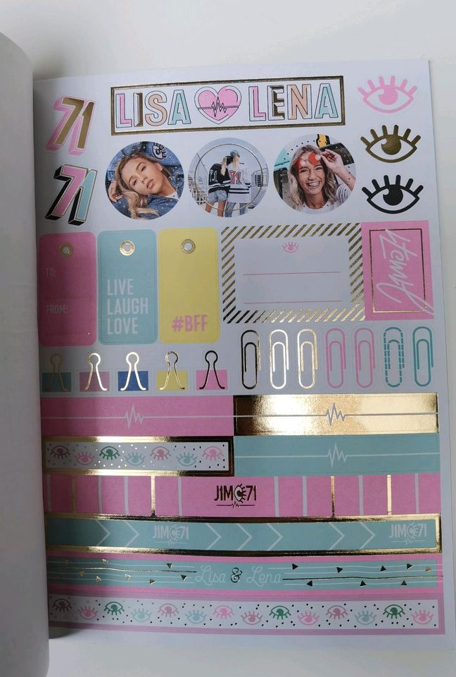 Lisa und Lena Sticker Fan Book in Drebkau