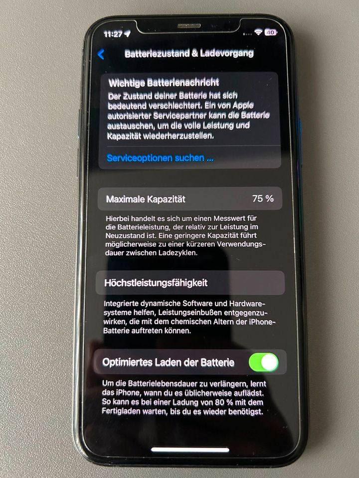 iPhone 11 Pro 64 GB Nachtgrün in Wächtersbach