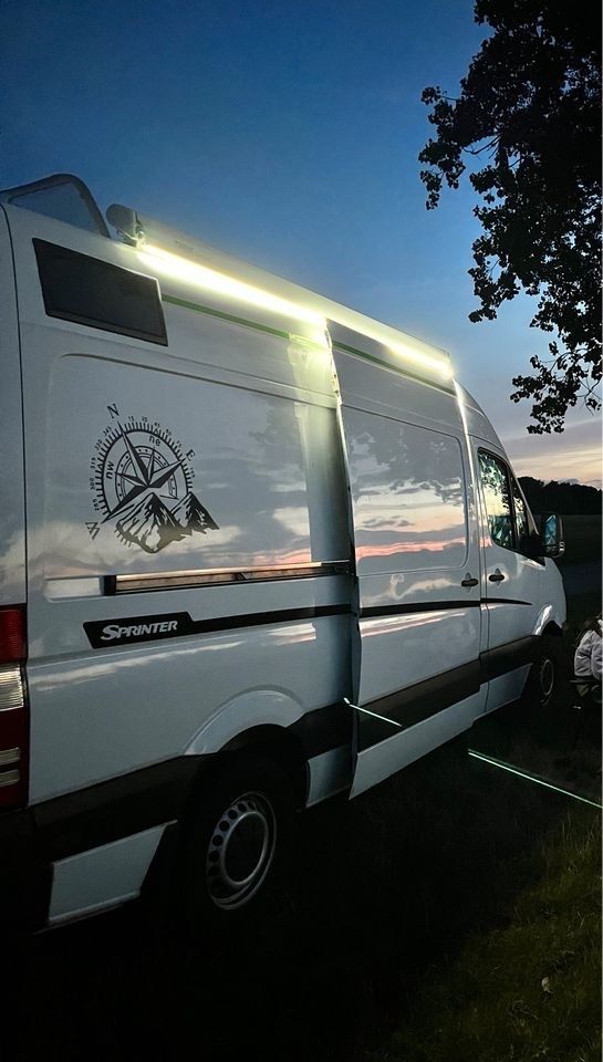 Mercedes Sprinter Camper Renntransporter (Mx, MTB, Motorrad) in Berlin