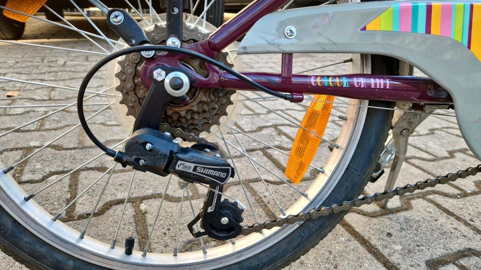 Lila farbiges Mädchenfahrrad 20 Zoll in Offenbach