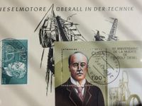 Rudolf Diesel Gedenkmarke Briefmarke in Schutzhülle Bayern - Kaufbeuren Vorschau