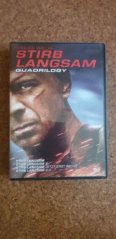 Stirb langsam Quadrilogy, DVD, Bruce Willis in Ginsheim-Gustavsburg