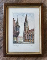 Bild Münster Wahrzeichen Freiburg Schwarzwald Vintage alt antik Leipzig - Meusdorf Vorschau