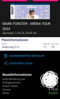 Mark Forster Konzert Arenatour 11.05.24 Nordrhein-Westfalen - Euskirchen Vorschau