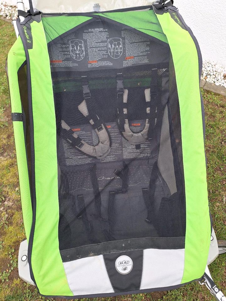 Fahrradanhänger/ Jogger Chariot (jetzt Firma Thule) für 2 Kinder in Schwülper