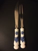 Große Messer und gabel mit Keramik Griffe  Vanadium Stah Mitte - Wedding Vorschau