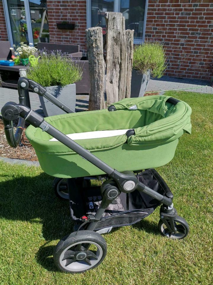 ❤️ Teutonia Kinderwagen❤️BeYou!V3 2015 Buggy Sportkarre grün grau in Selsingen