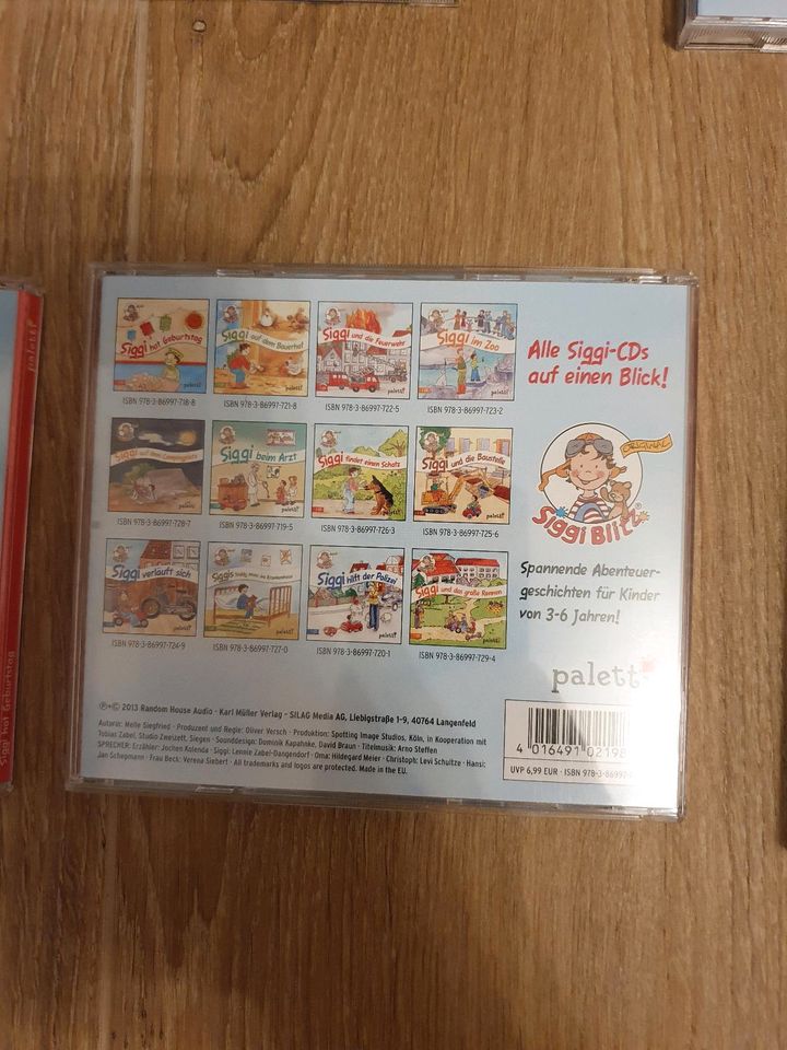 5 CD Siggi Blitz Kinderhörbuch in Nürnberg (Mittelfr)