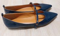 Damen Schuhe Ballerina spitz blau Gr.43 Düsseldorf - Eller Vorschau
