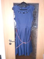 Sommerkleid dunkelblau mit Gürtel Sachsen - Delitzsch Vorschau