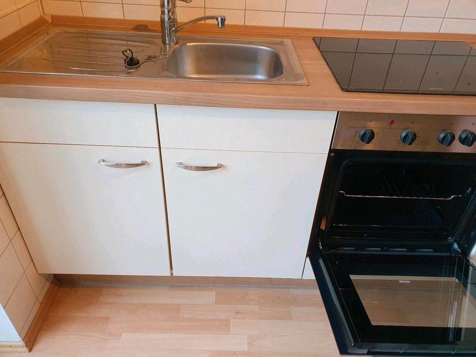 Küchenzeile Küche mit sep. Kühlschrank TOP in Karlsruhe