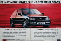 Ford Fiesta Mk3 Reklame Berichte XR2i Wolf CLX Tuning 1.4i 1.1i Hessen - Hanau Vorschau