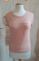 Shirt Spitze Netz Rosé Top Rosa Only Gr. S Nordrhein-Westfalen - Wermelskirchen Vorschau