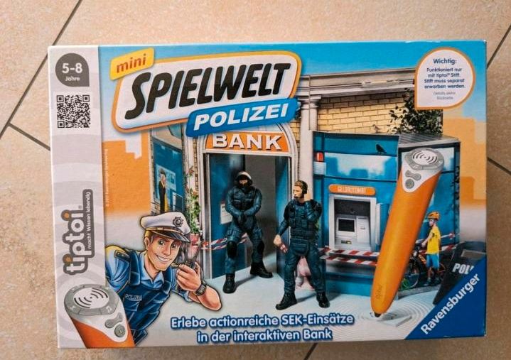 Tiptoi mini Spielewelt Polizei SEK Einsatz interaktiv Spiel in Neuötting