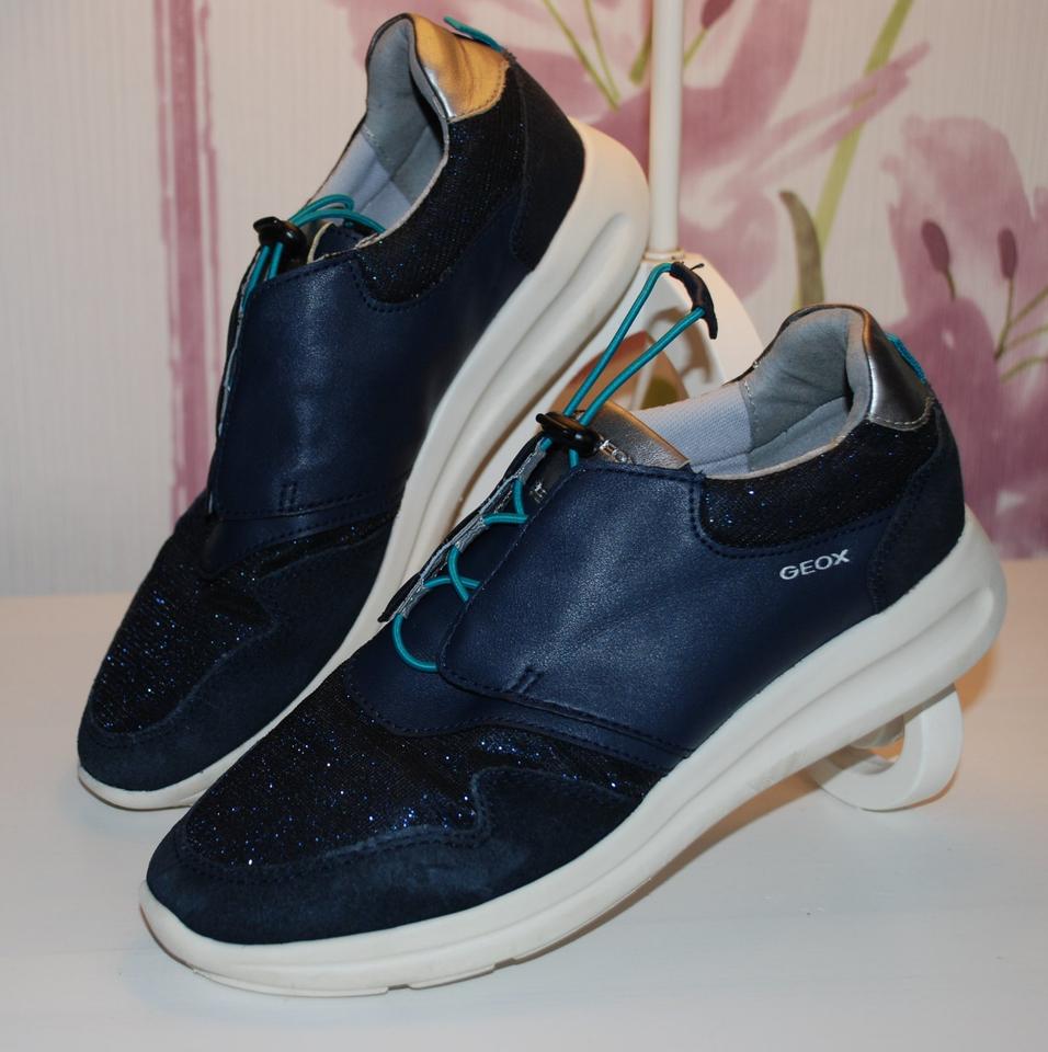 GEOX Sneaker Schuhe Turnschuhe Gr. 35 dunkelblau TOP neuwertig in Wuppertal
