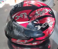 Integralhelm S M Rot schwarz Helm Motorrad Roller vespa etc Nordrhein-Westfalen - Olpe Vorschau