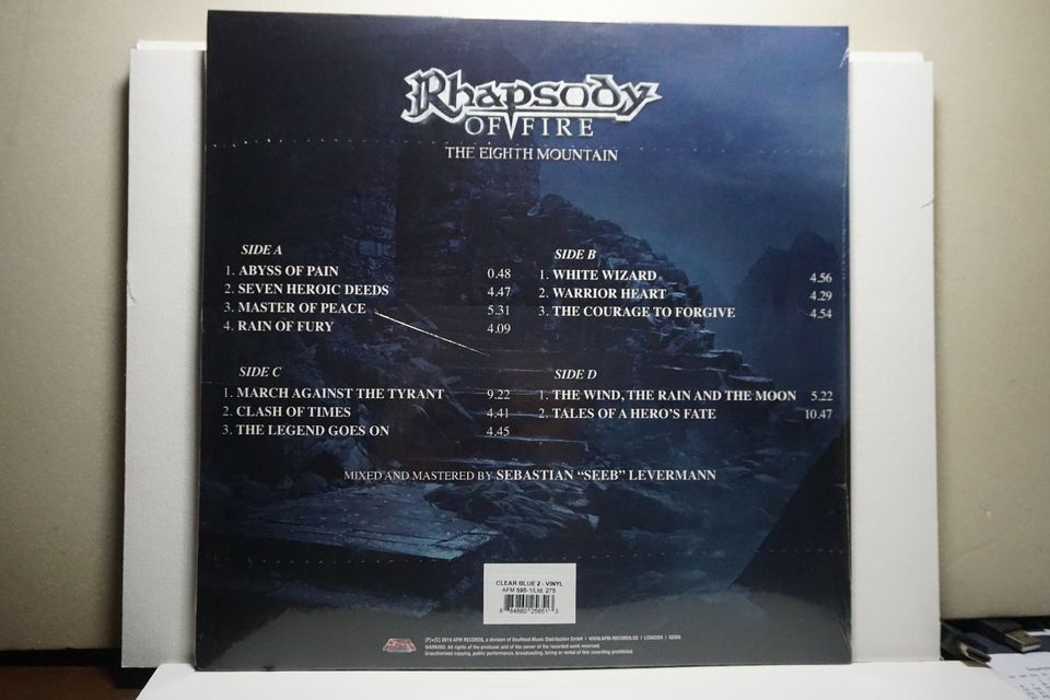 Rhapsody Of Fire - The Eighth Mountain (ltd. White Vinyl 250 St) in Schwerte