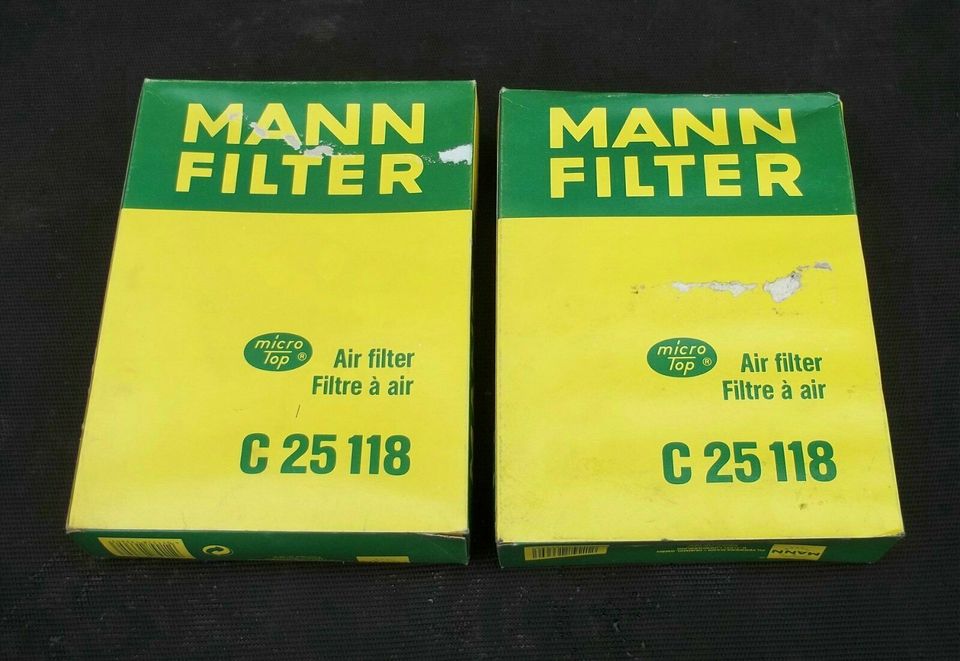 Luftfilter Einsatz C 25 118 Mann & Hummel Kadett E Bundeswehr 2St in Bünde