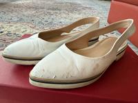 Italienische Lederschuhe Slingback-Ballerinas 37 Bayern - Essenbach Vorschau