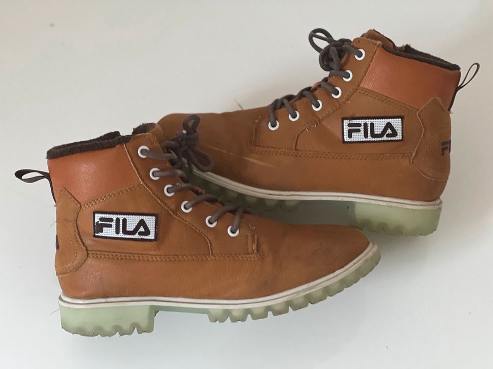 ~FILA~Sneaker~Boots~Halbschuhe~Schuhe~braun~Gr.37~ in Arnsberg