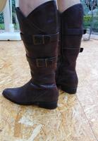 Damenstiefel in Leder Braun Gr. 39 von Janet D. Nürnberg (Mittelfr) - Aussenstadt-Sued Vorschau
