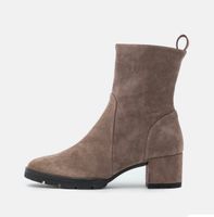 Absol. neuwertige Stiefelette D. Hög| taupe braun Veloursleder 38 Bayern - Regensburg Vorschau