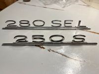 Schriftzug Emblem Typenschild Mercedes Benz W108 W111 250S 280SEL Leipzig - Sellerhausen-Stünz Vorschau