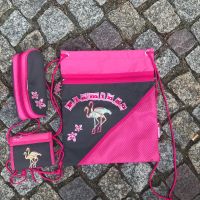 Flamingo Sportbeutel, Federmappe und Brusttasche Sachsen - Zettlitz bei Rochlitz Vorschau