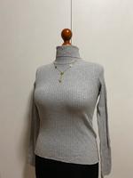 Graues Kragen top damen Sweater Bershka Dresden - Striesen-Ost Vorschau