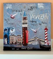 Kunstdruck Collage Leinwand "Venedig" von Kathrin Thiede Hessen - Friedrichsdorf Vorschau