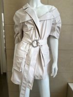 Cinq a sept Weste Blazer neu S XS Kunstleder neu beige Baden-Württemberg - Reilingen Vorschau