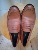 Business Loafer, Slipper, College Schuhe 39 braun, Leder, neuw Hessen - Michelstadt Vorschau