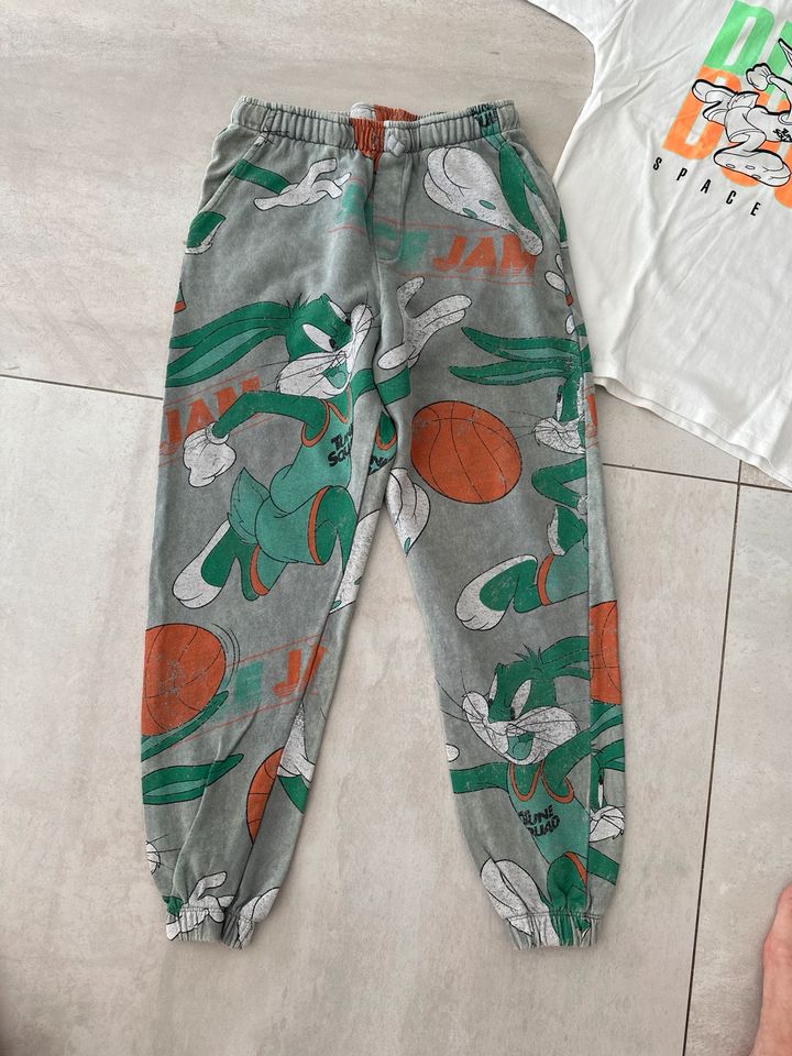 Zara, Jogger Kombi mit T-Shirt, Größe 164 Bugs Bunny in Pulheim