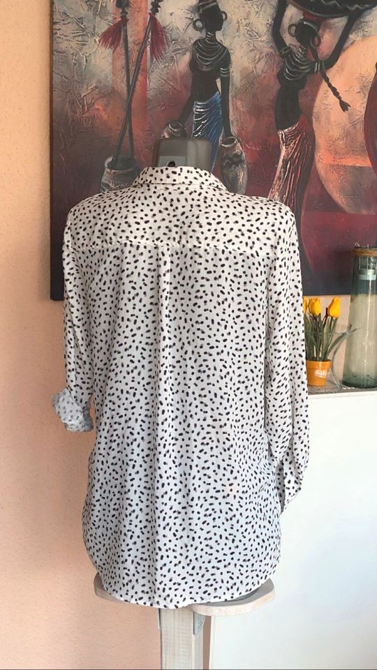 ❤️ H&M lockere Bluse Allover Print 36 auch 38/40 s.Maße in Hamburg